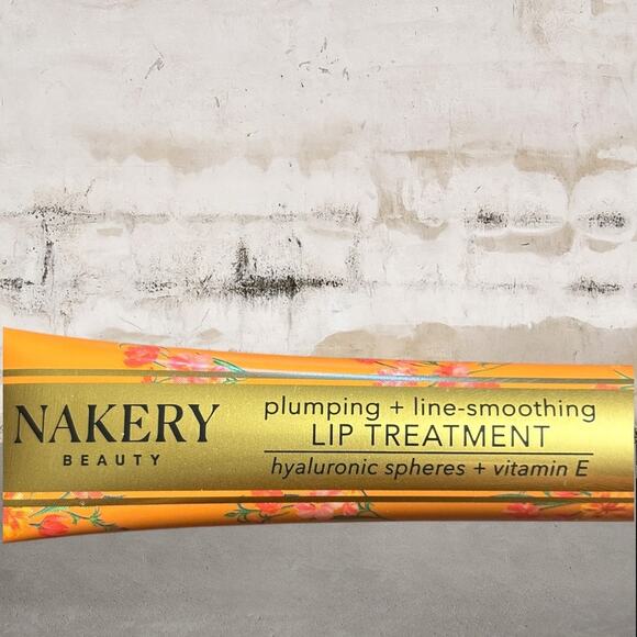 Nakery Plumping + Line-Smoothing Lip Treatment Peach Bellini NEW - Picture 4 of 5